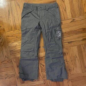 Burton Dryride "Cool Flavors" Snowbaording / Ski / Snow Pants, Size Small, Gray